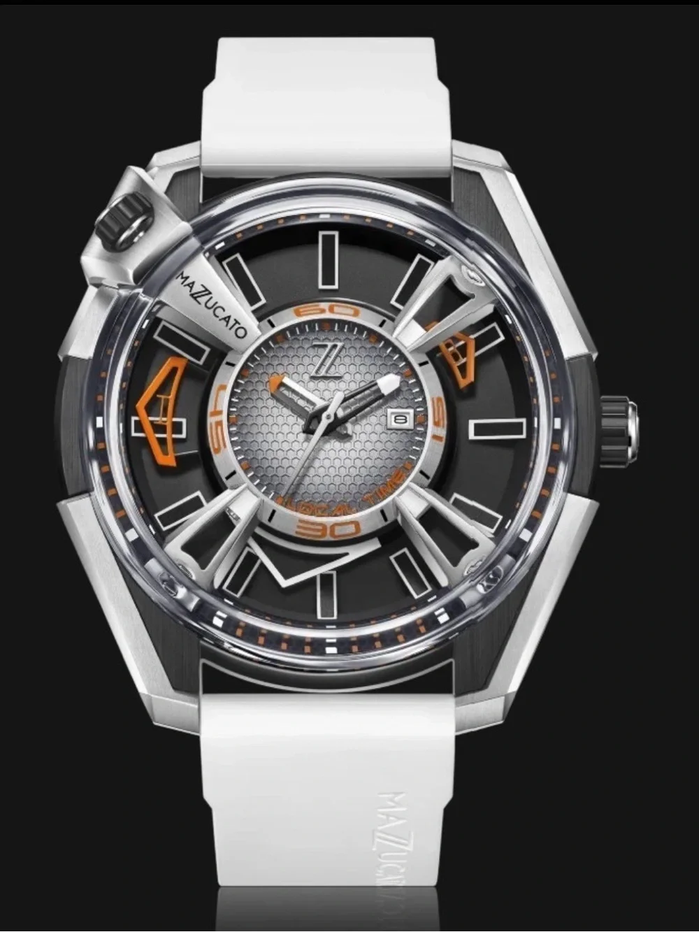Mazzucato LAX Limited Edition - 04-WH - Dual Time Watch